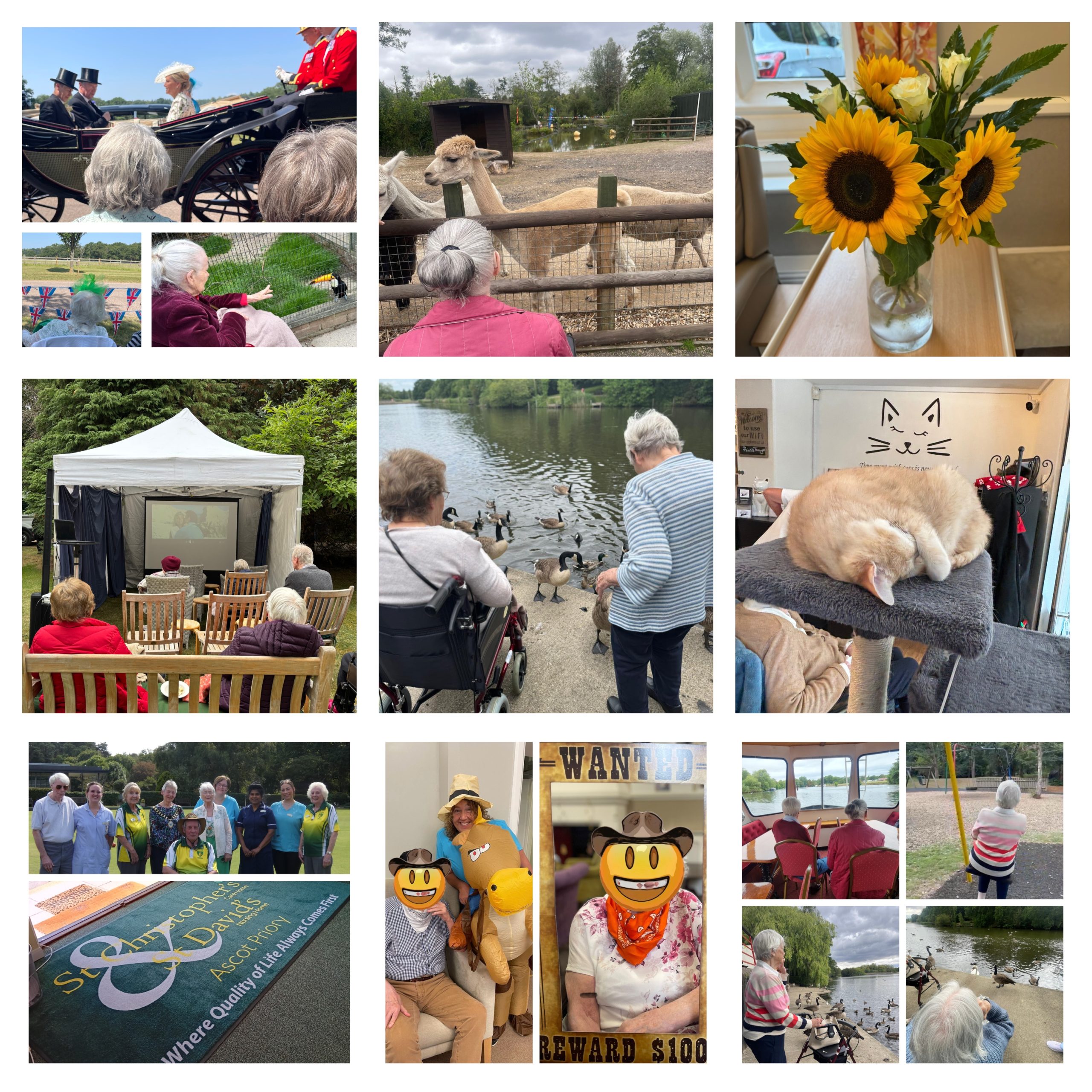 Care Homes in Ascot, Summer of fun activities 2025